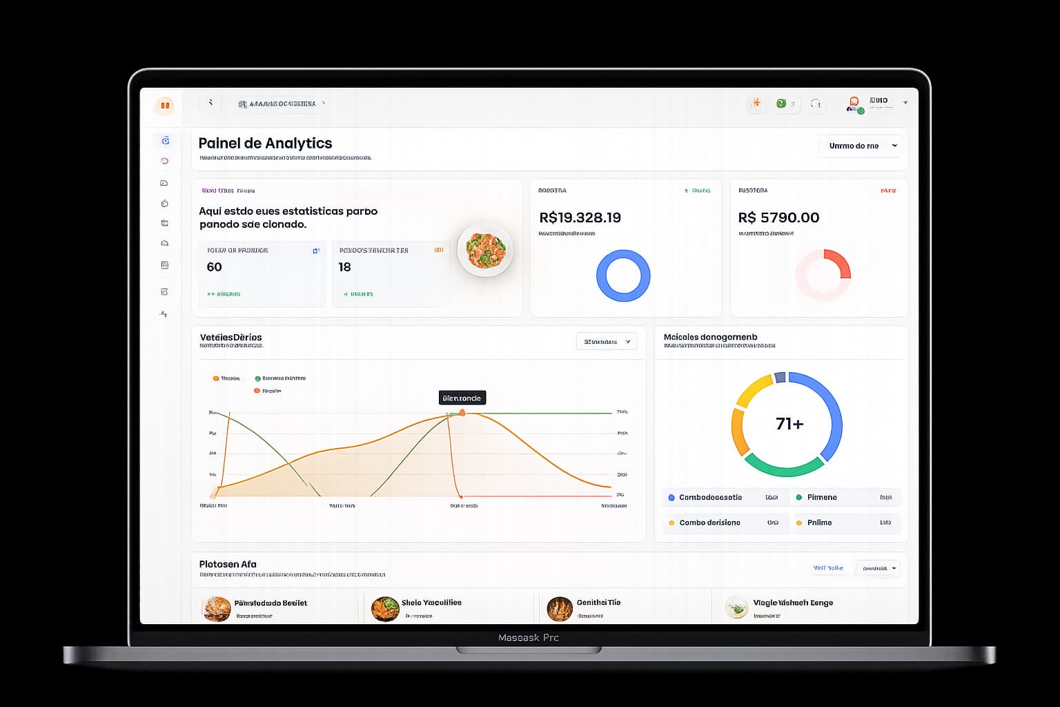 MenuOrb dashboard — order management and operations